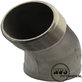 RVS Knie 45° Bi/Bu