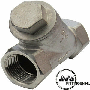 RVS Vuilvanger Y-model 1/4"