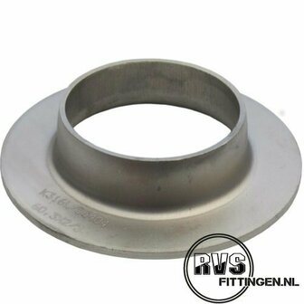 RVS Voorlasring, 101.60 x 3.00, 316, DIN 2642