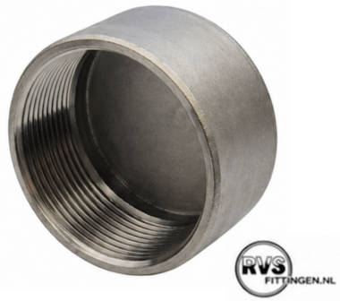 RVS Ronde kap 1.1/4"