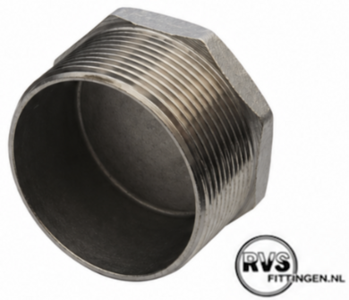 RVS 6K-plug con 1/8"
