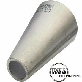 RVS Lasverloop, 457.2 x 273.0 x 3.0 x 3.0, L=3 (D-d), gelast, concentrisch, 316