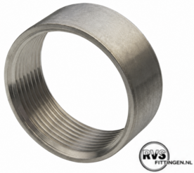RVS Halve sok 2.1/2" OD 82.0mm